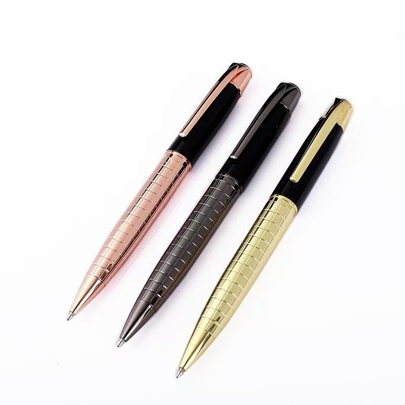 Business Style Metal Ballpoint Pen, Rotating Signature Pen, Suitable for Office Use