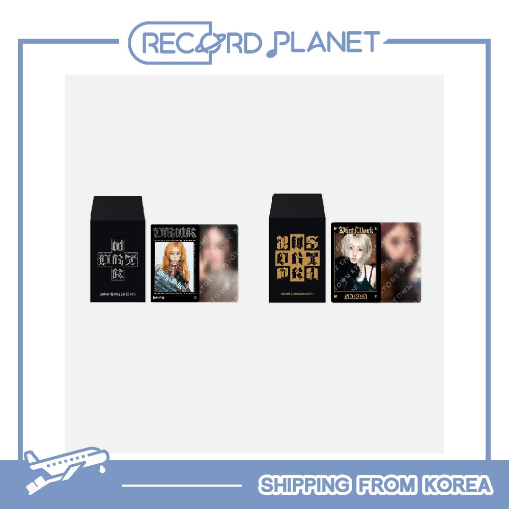 aespa [Dirty Work] RANDOM TRADING CARD