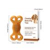 Dog Chew Toy Puppy Teething Chewing Bone Safe for Daily Play Boredom Relief Reusable Washable 1pc