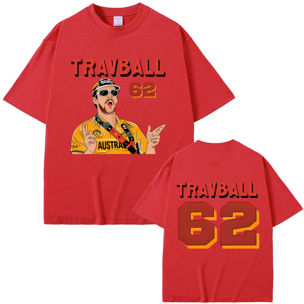 

Travis Head TravBall 62 Merch Tshirt Men Women Fashion Casual Oversized Short Sleeve T Shirts Male Vintage 100 Cotton Tshirts S