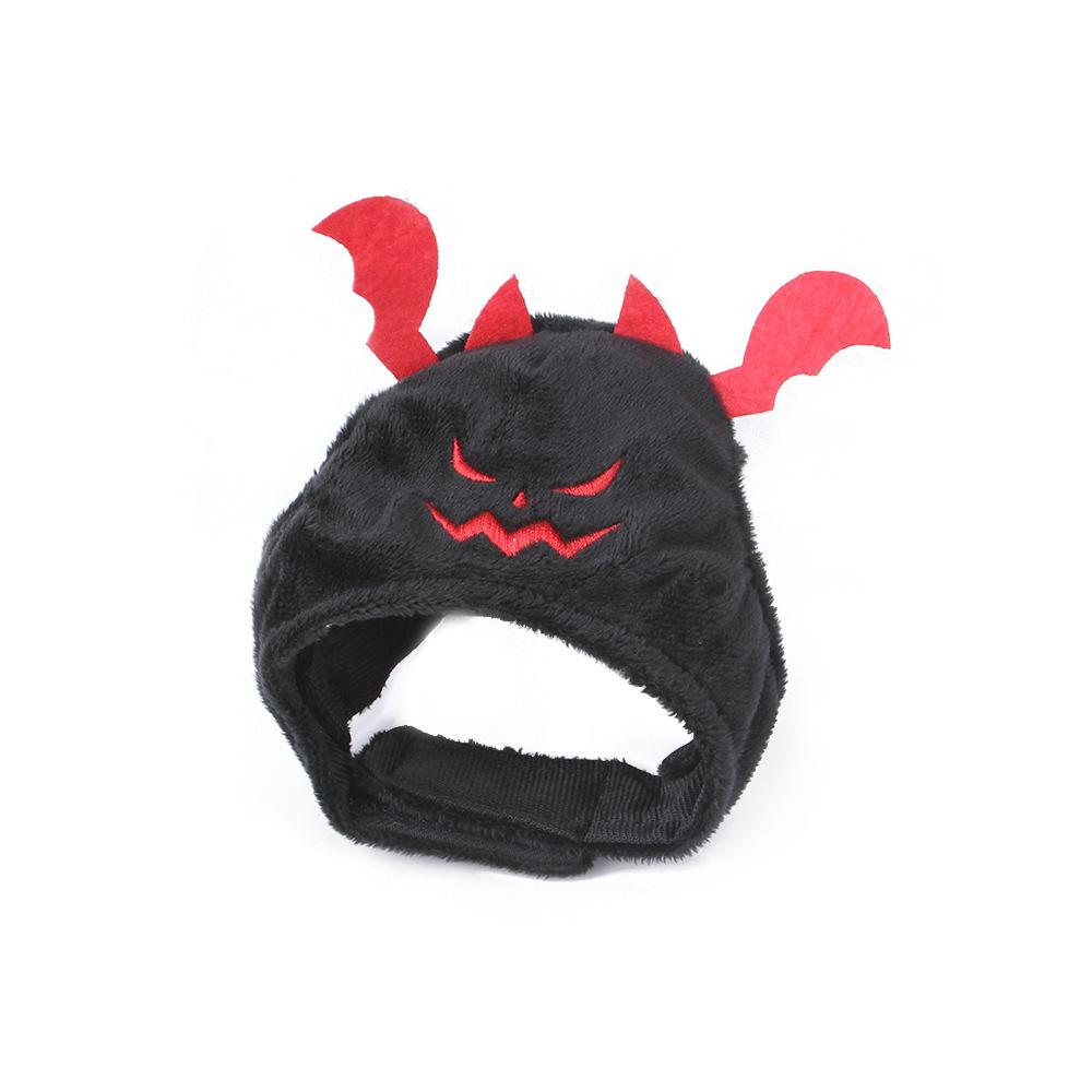 

Pet Halloween Hat Teddy Dress Up Bat Headgear Cat Hat Cat Headgear One size fits all чёрный
