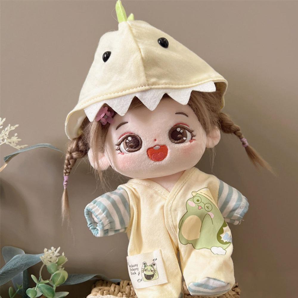 1 set Outfit 20cm Cotton Doll Clothes DIY Clothing No Attributes Dolls Clothes  Children's Gift