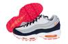 Nike Air Max 95 Midnight Navy Pure Platinum Laser Orange Women's 307960-405