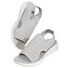 Sandali da Passeggio da Donna con Supporto per l'Arco del Piede Punta Aperta Cinturino Regolabile alla Caviglia Sandali Comodi da Passeggio Scarpe con Zeppa Slingback in Tessuto Traspirante per Donna