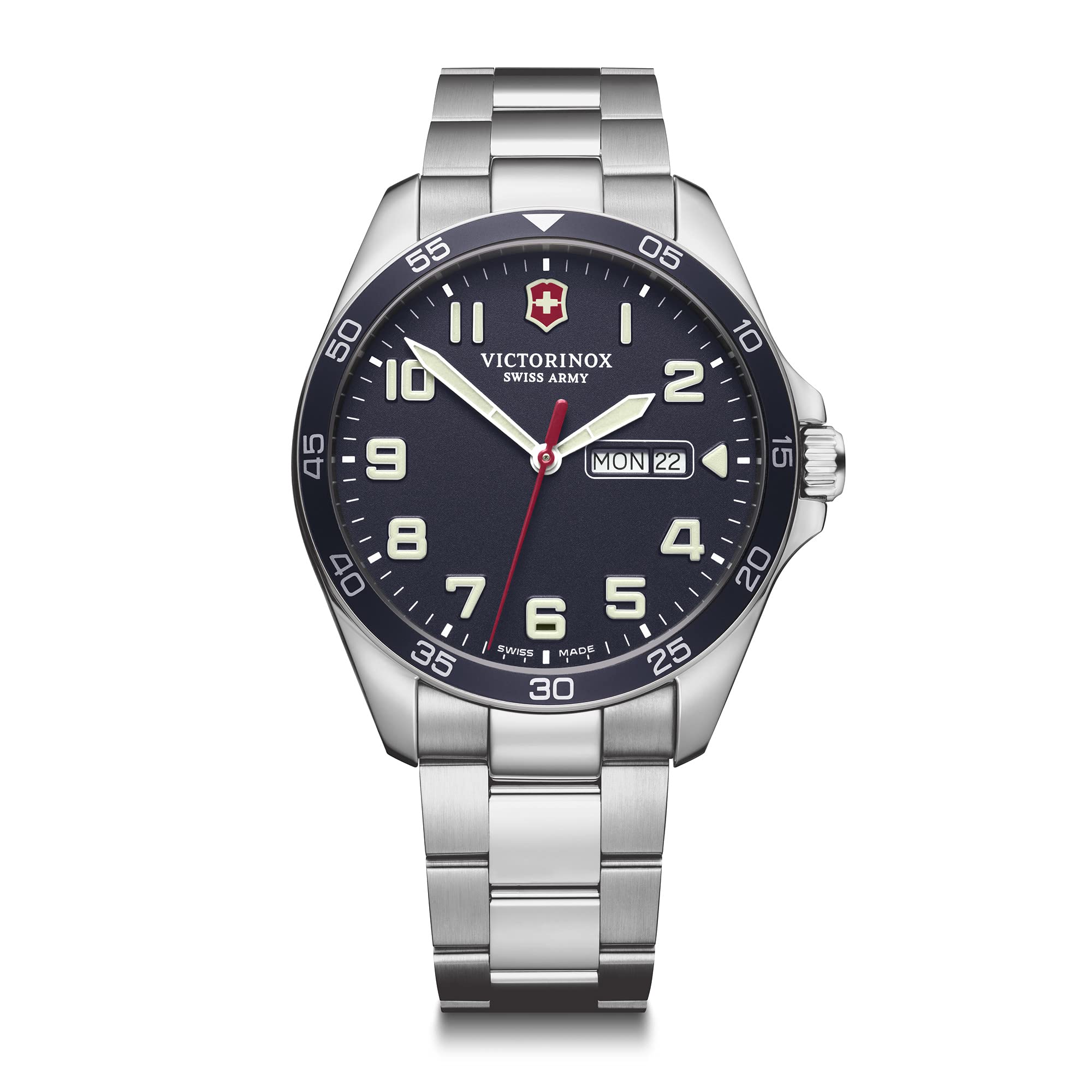 

[Victorinox] Watch FIELDFORCE Stainless Steel Case (316L) Blue Dial Stainless Steel Bracelet 241851 [