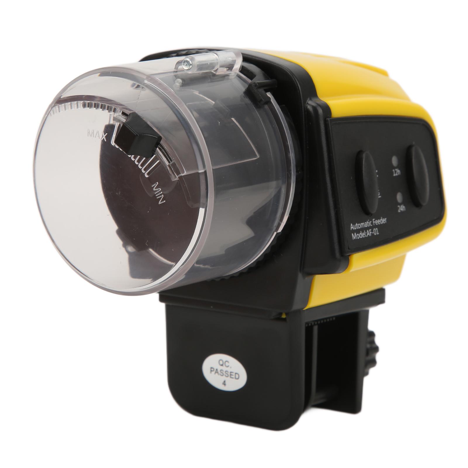 

Digital Automatic Fish Tank Feeder Adjustable Electrical Auto Goldfish Food Dispenser for Aquariums Fish Tanks