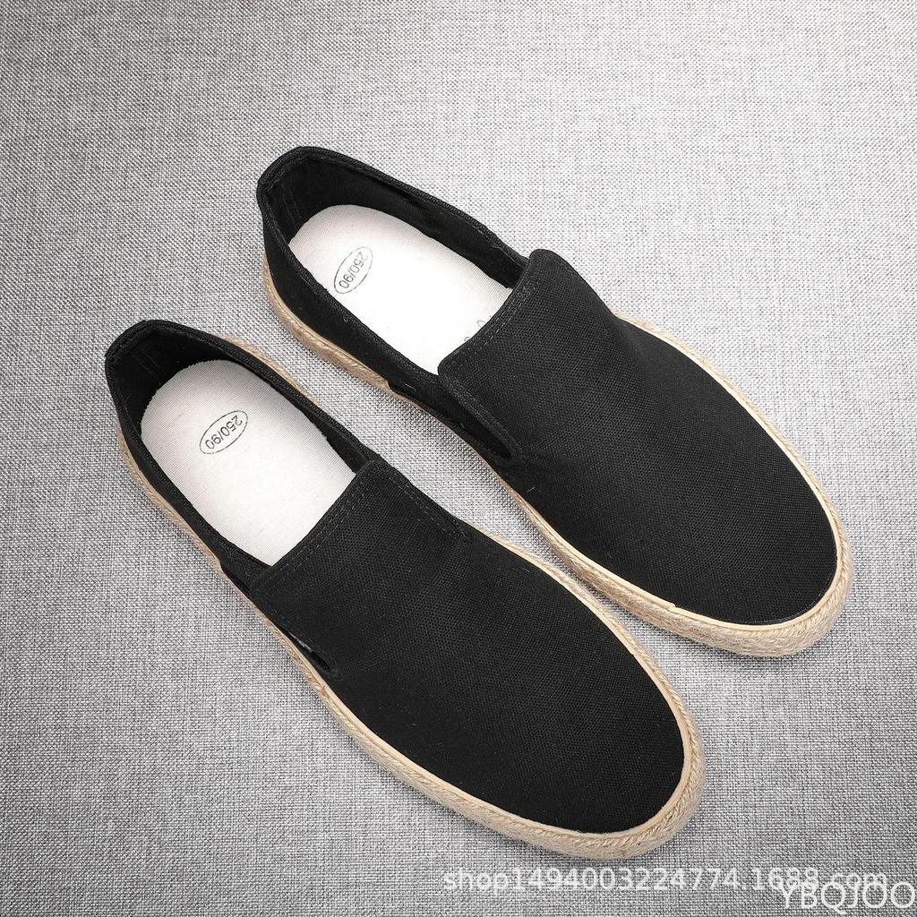 Fashion Spring Autumn Fashion Men Canvas Shoes Espadrilles Men Casual Slip On Breathable Loafers Men Flats Shoe Zapatos Hombre