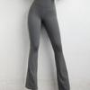 Cross Back Taille Nude Sporthose Damen Sinnlich Hohe Taille Slim Schnelltrocknend Ausgestellt Hüftanhebung Bauchweg Fitnesshose Sexy Hose Skinny Leggings