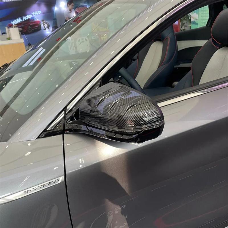Car Outside Door Rearview Mirror Decor Protector Shell Cover Housing Accessories For BYD Seal U Sealion 6 Song Plus 2024 2025