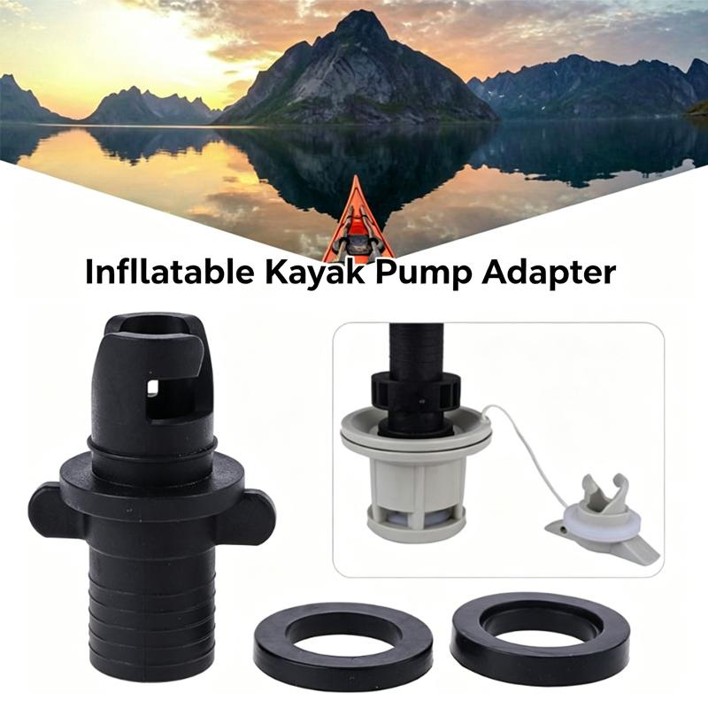 Foot Pump Kayak Inflatable Air Valve HR Hose Adapter Rowing PVC Boats Accessories Sup Valve Adapter Hose