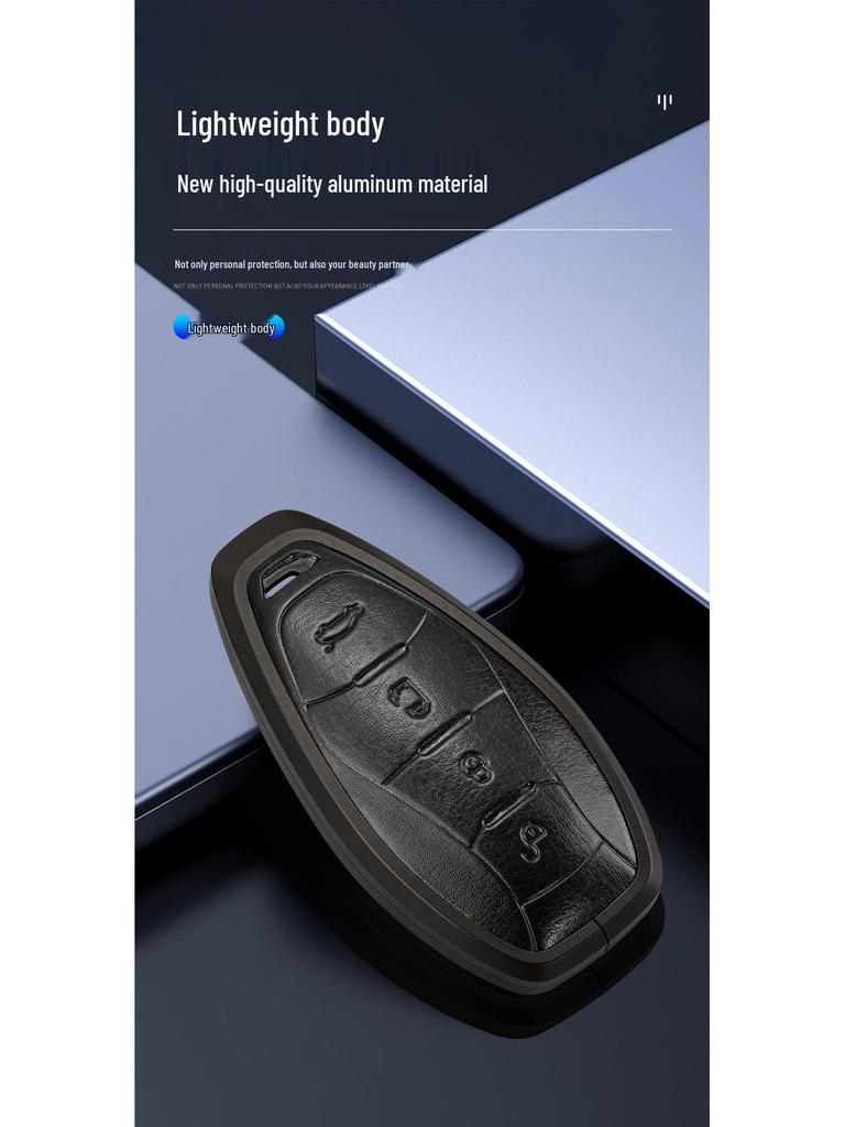 Premium Biao Che Zu Hongqi H5/HS7 Key Case for Men & Women – Full-Cover Protective Bag