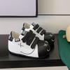 Ugly Cute Big Head New Velcro Versatile Sports Little White Shoes Casual Board Shoes Inner Height Increase Bread Shoes Women