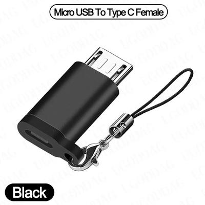 Conector Micro USB Macho para Tipo C Fêmea para Macbook Xiaomi Tipo C para USB 3.0 OTG Adaptador para Samsung USB C para Micro Conversor