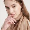 BB’DE SOLI’DE Solid linen cotton scarf 4color