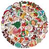 10/30/50pcs Kawaii Cartoon Christmas Stickers Santa Claus Graffiti Sticker Waterproof DIY Suitcase Guitar Phone Cute Decals Toy