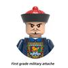 China Ancient Ming Qing Dynasty Soldiers Officials Series Jinyiwei High-Grade Civilian Emperor Building Blocks Kids Mini Brick