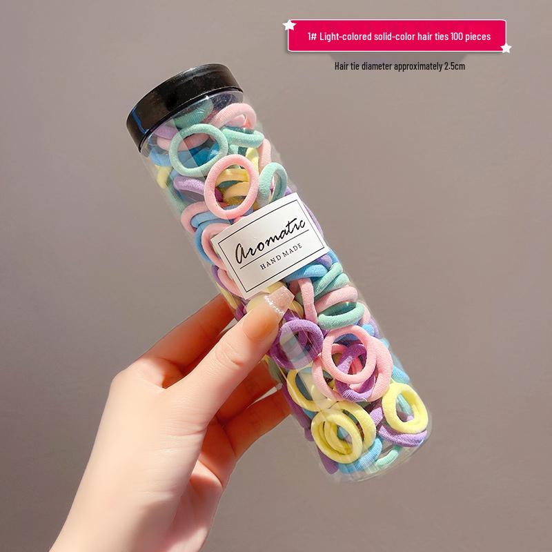 

Children s Hair Ties: High-Elastic Rubber Bands and Towel Rings for Baby and Little Girl Hair Accessories