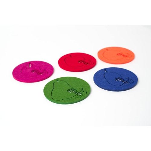 Very Hungry Caterpillar Felt Coaster Set of 5 (Fruit)