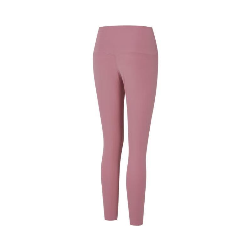 Nike Zenvy AS DF 7/8 Tights Comfortable Soft Solid Color Leggings Women Leggings Pink DQ6016-699