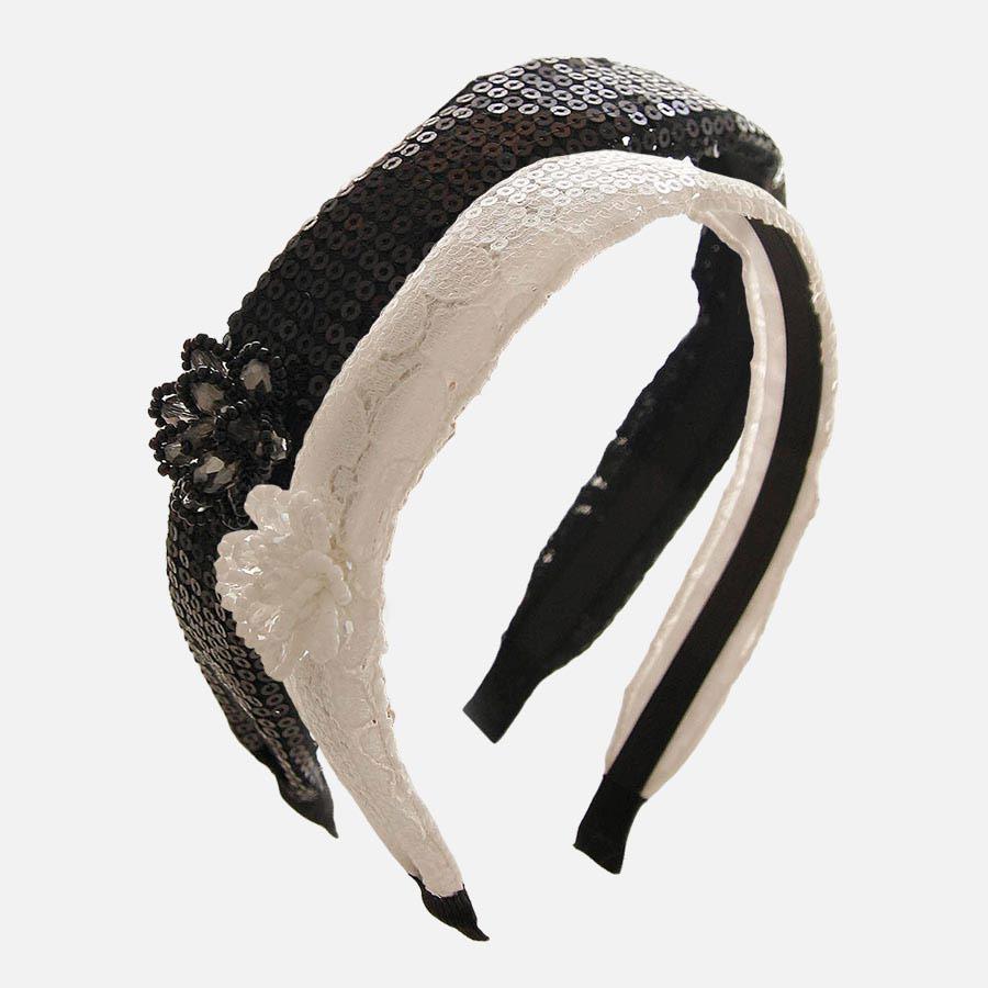 JLAUREN Flower Lace Hairband H01609