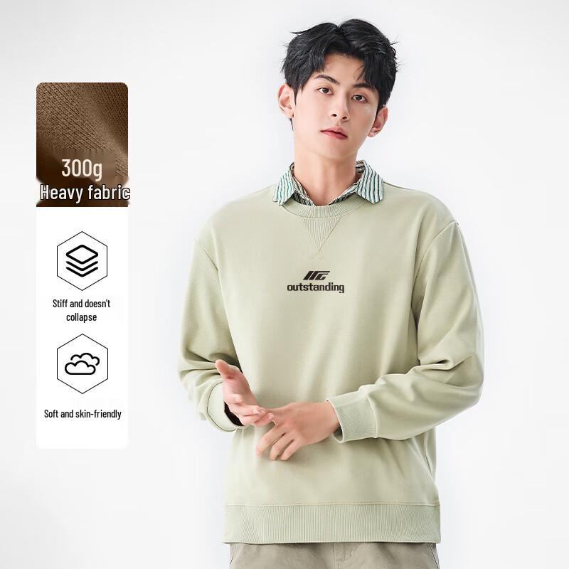 Baleno Men's 300G Heavyweight Crew Neck Sweatshirt