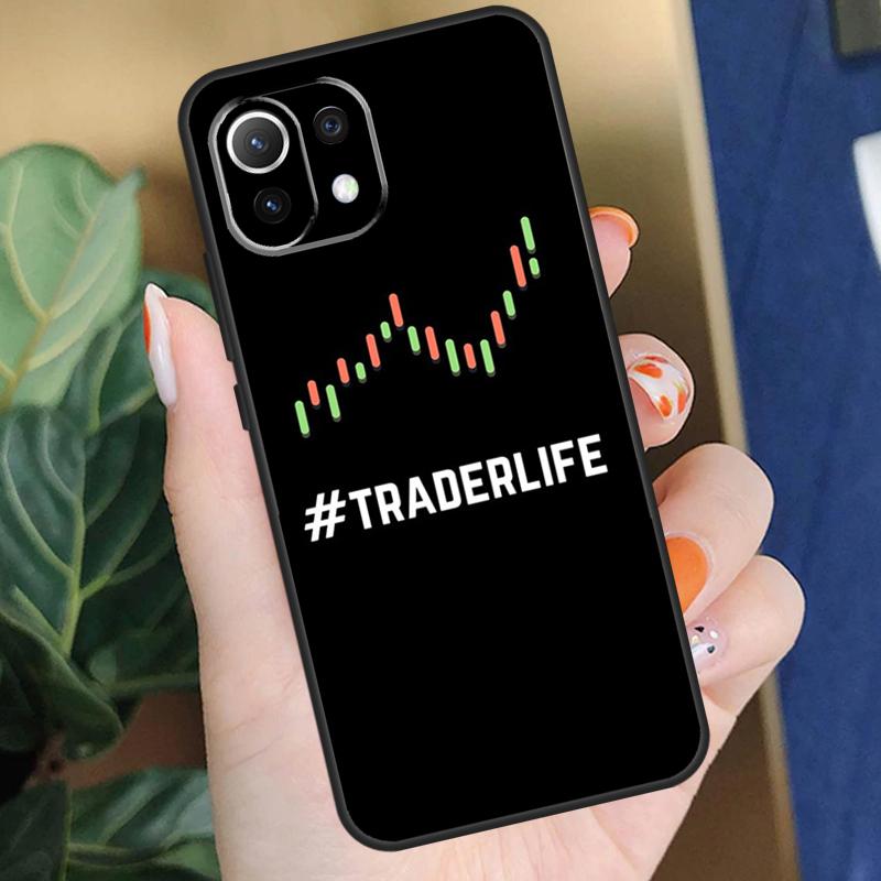 Day Trader Trader Trading Case For Xiaomi 15 14 Ultra 13T 14T 15T Pro 17 Pro Max POCO X7 Pro X5 X6 F5 F6 F7 F8 Coque