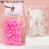 100pcs Disposable Individual Eyelash Glue Holder Grafting Eyelashes Blossom Cup Rings Eyelash Extension Adhesive Stand Holder