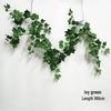 Artificial Spider Plant & Fern Hanging Decor - Trailing Green Vines for Wall & Ceiling