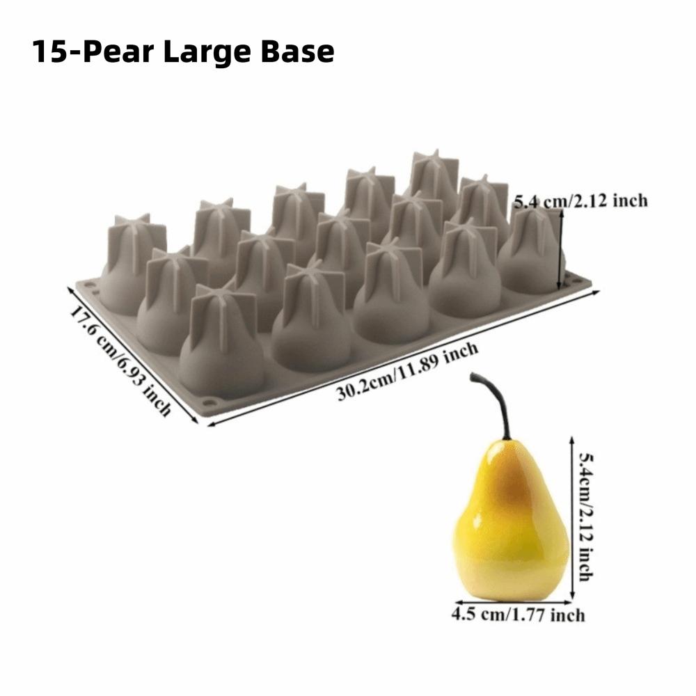 Pear Shape Pear Mold 3D Design Fondant Mold Cake Decorating French Mousse Cake Mold  Cake Making