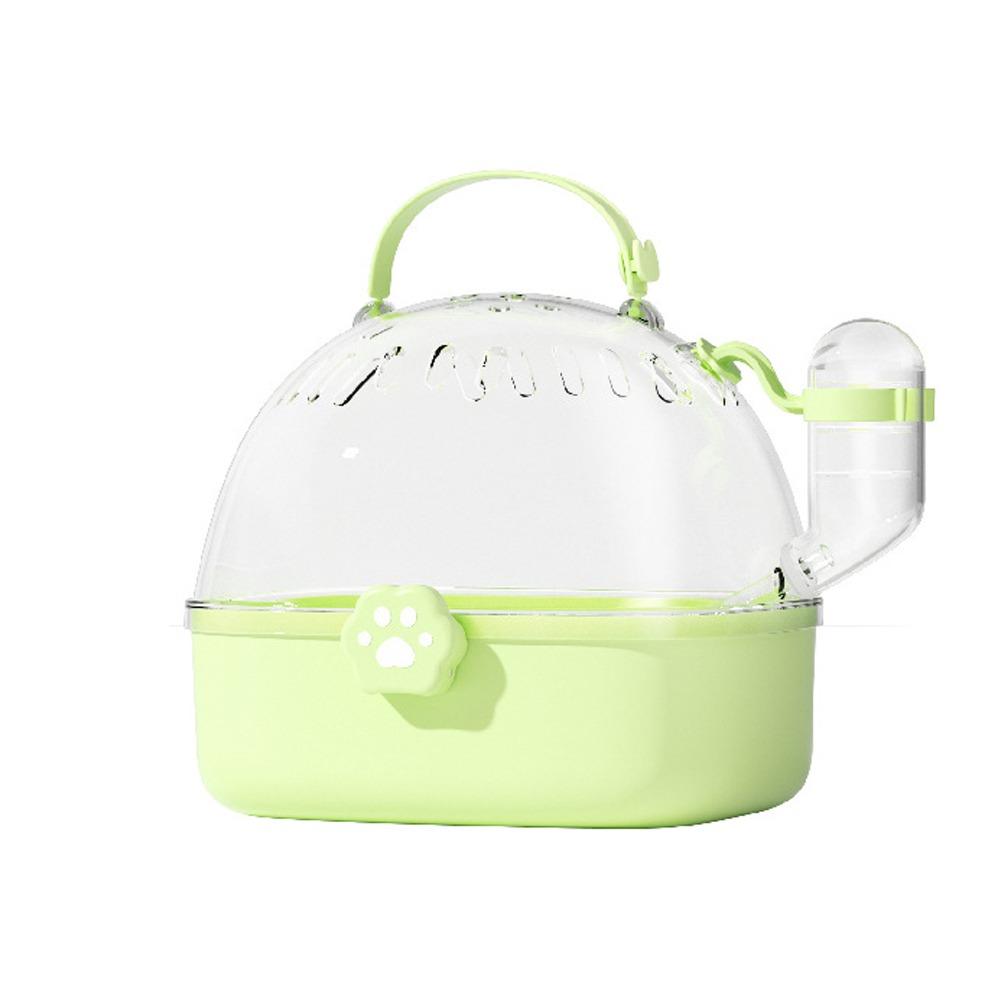 Transparent Hamster Cage Breathable Pet House Carry Holder Pet Carriers Cage  for Small Pet