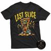 Last Slice Zombie Pizza Monster Horror Cartoon Design T-Shirt