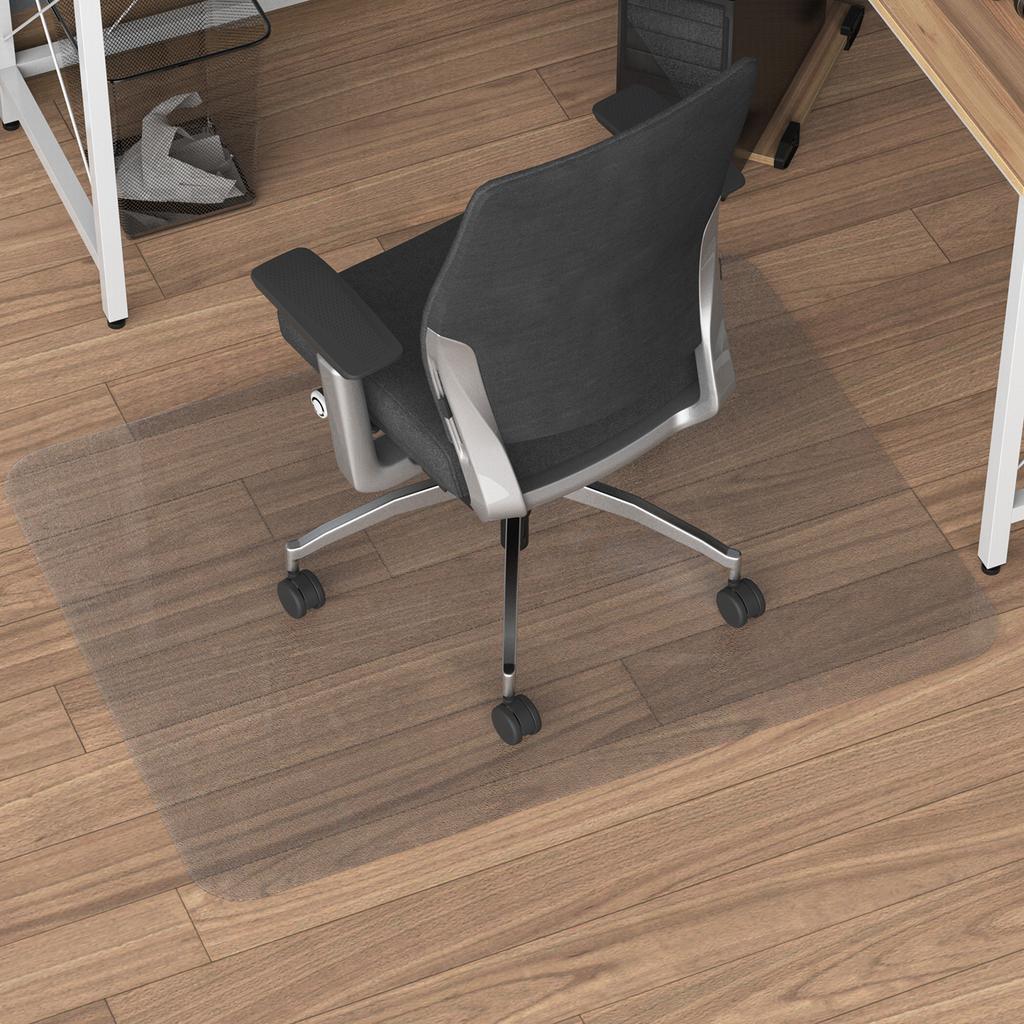 Chair Mat for Hard Floors, 90 X 120 Cm Non-Slip Transparent Floor Mats for Wood/Tile Protection, Office & Home