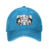 K ON Cute Unisex Baseball Cap Comic Anime Distressed Washed Hats Cap Vintage Outdoor Summer Sun Cap