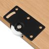 Metal Wheels Sliding Door Fittings Easy Installation Sliding Door Wheels for Furniture Cabinet Accessories