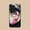 HSR Mem Glass Mobile Phone Case for Samsung Galaxy S26 S25 S24 S23 S22 S21 S20 Note20 Plus FE Ultra Colorful Cover