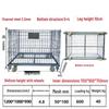 Workshop Folding Storage Cage with Wheels