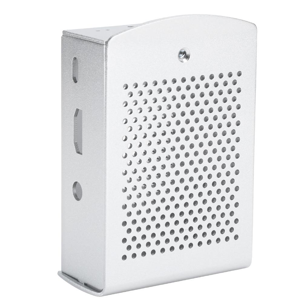 Aluminum Alloy Case for Raspberry Pi 3 b 2B Motherboard Cooling Protective Box Silver