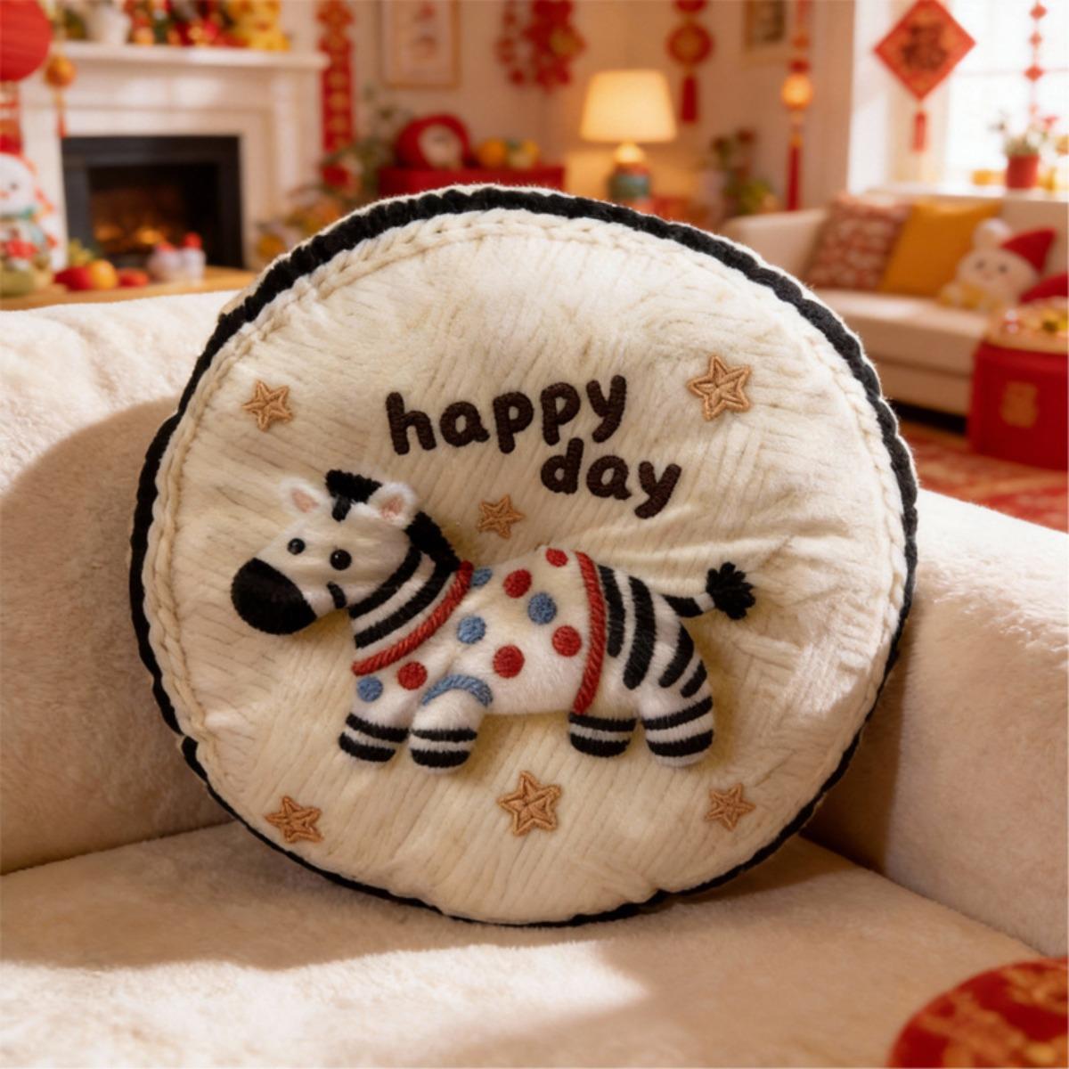

Butterfly circular chair cushion for home use, children s and girls tatami floor mats, cushion mats, cute cartoon mats 40x40cm