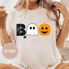 Comfort Colors Halloween Boo Ghost Coffee Shirt, Introvert Nap Queen Tee