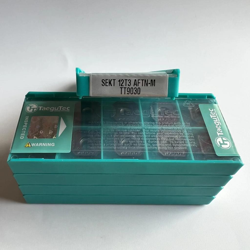 TaeguTec / SEKT12T3AFTN-M TT9030 /Original Genuine CNC Alloy Blade 10 PCS