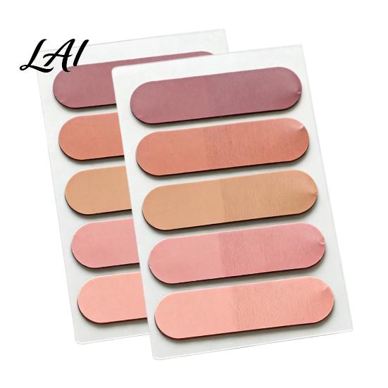 Clear Annotation Tabs 2 Pack Translucent Index Tabs Sturdy PET Rounded Corners Stickers Gradient Multi Color Memo Flags Self Adhesive for