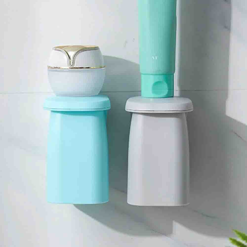 1-6PCS Japanese Style No-drill Minimalist Magnetic Mouthwash Cup Wall Mounted Toothbrush Storage Rack Brushing Cup Washing Cup