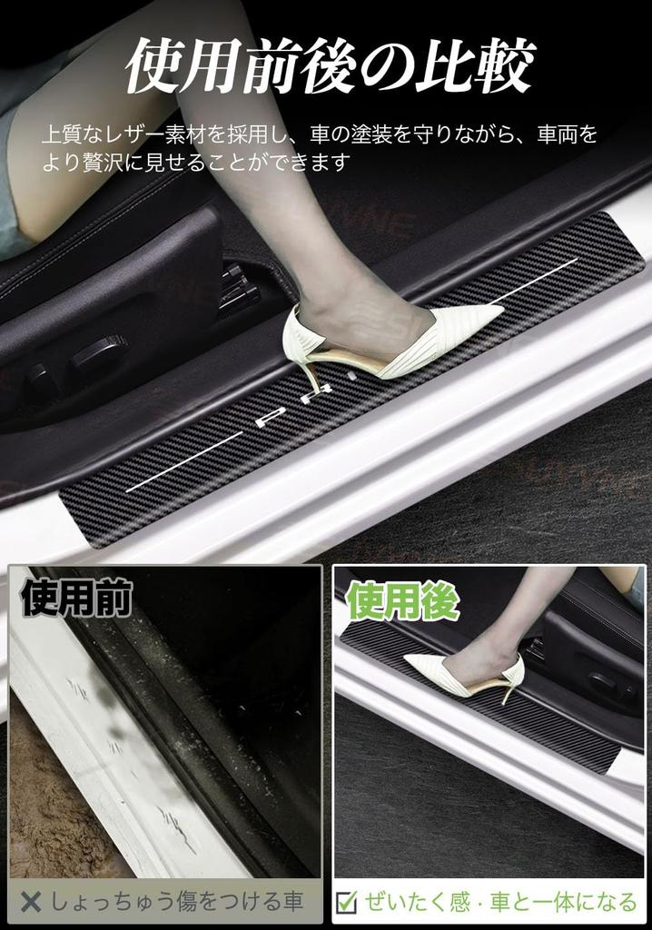 SUVVNE Side Step Guard for New Prius 60 Series PRIUS