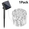 32M LED Solar String Fairy Lights Outdoor Path Garlands Lamp Patio Waterproof Christmas Wedding Garden Street Lights