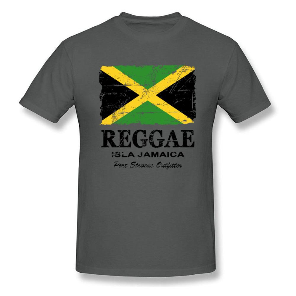 Reggae Jamaica Flag Tshirt Vintage Tops Men T Shirt Cotton Clothing O Neck Tees Summer Team Tshirt Custom White Shirts