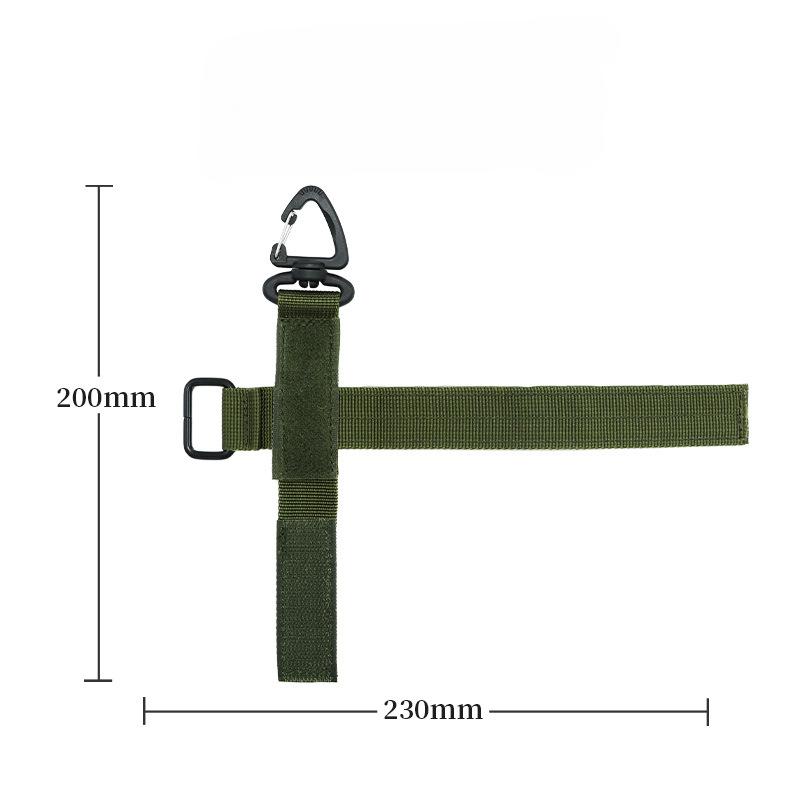 Multi-purpose Nylon Gloves Hook Work Gloves Safety Clip Outdoor Climbing Rope Camping Hanging Buck Outdoor Camping