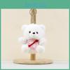 Charming Bow And Arrow Teddy Bear Plush Keychain In Various Colors For Collectors