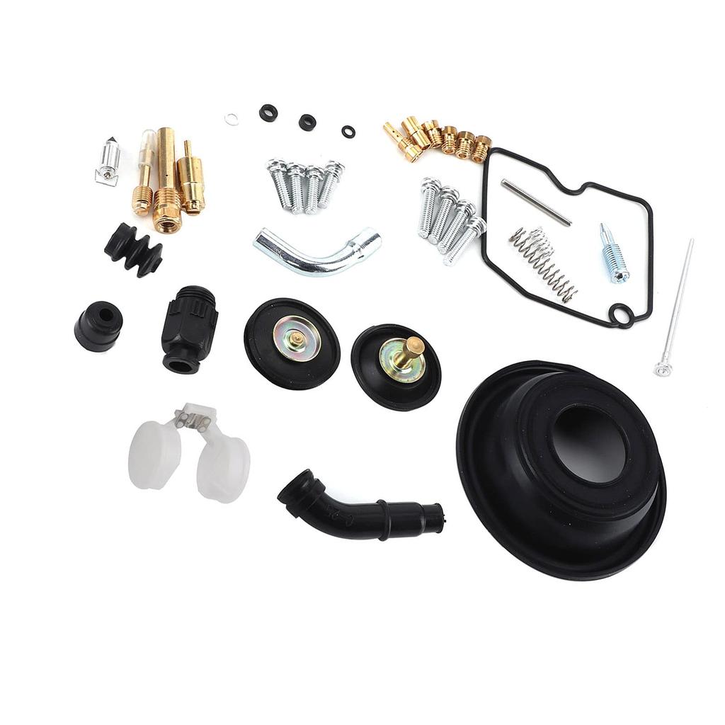 Carburetor Repair Kit Abrasion Resistant Rubber and Metal Motorcycle Carburetor Rebuild Kit Repair Parts Replacement for Vulcan VN800 VN400 1995-2006