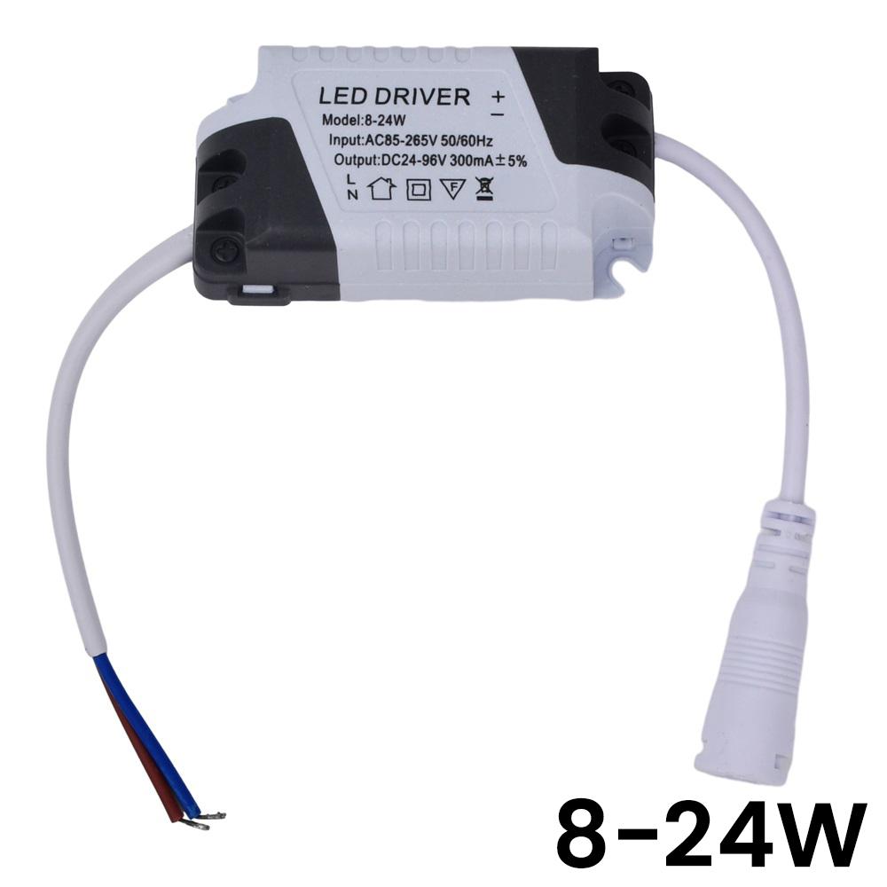 LED Driver Constant Current AC 85-265V 1-3W 4-7W 8-12W 12-18W 18-25W Connector Power Supply  Adapter Transformer for Panel Light