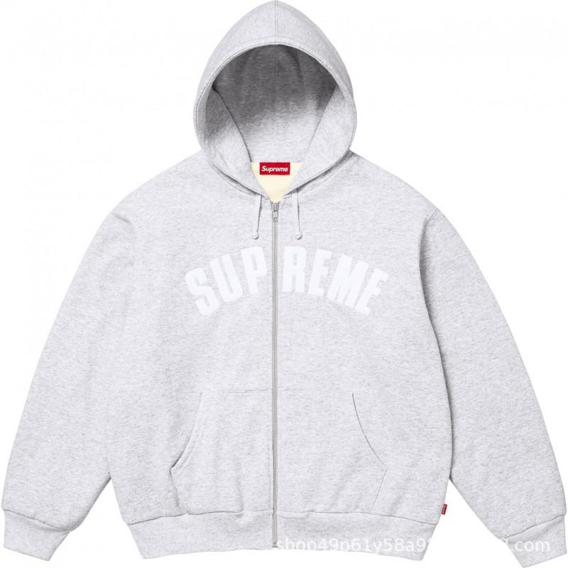 Classic Sup Polly Collab Print Fleece Crewneck Sweatshirt Men